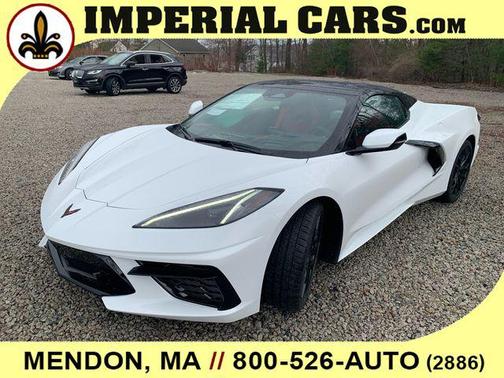 Arctic White 2026 Chevrolet Corvette Stingray w/2LT