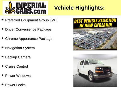 Summit White 2025 GMC Savana 2500 Work Van