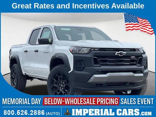Summit White 2026 Chevrolet Colorado Trail Boss
