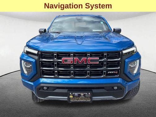 Dynamic Blue Metallic 2024 GMC Canyon AT4