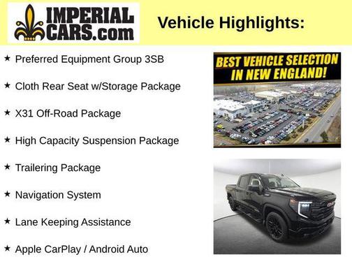 Onyx Black 2024 GMC Sierra 1500 Elevation