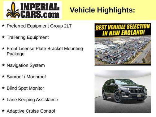 Mosaic Black Metallic 2023 Chevrolet Traverse RS
