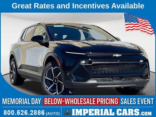 Black 2026 Chevrolet Equinox EV LT