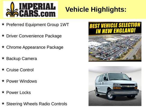 2022 Chevrolet Express 2500 RWD 2500 Regular Wheelbase WT