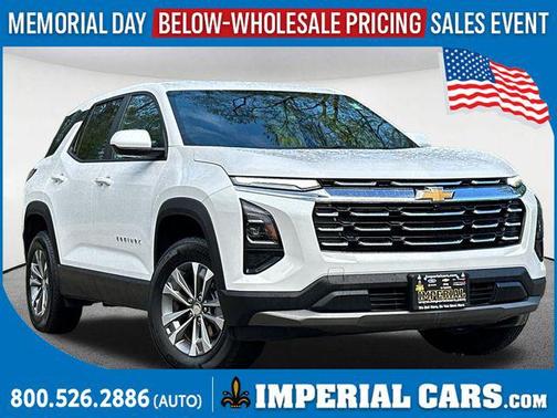Summit White 2025 Chevrolet Equinox 1LT
