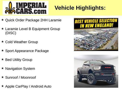 2022 RAM 2500 Laramie Crew Cab 4x4 6'4' Box