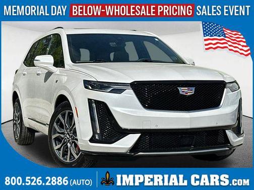 Crystal White Tricoat 2022 Cadillac XT6 Sport AWD