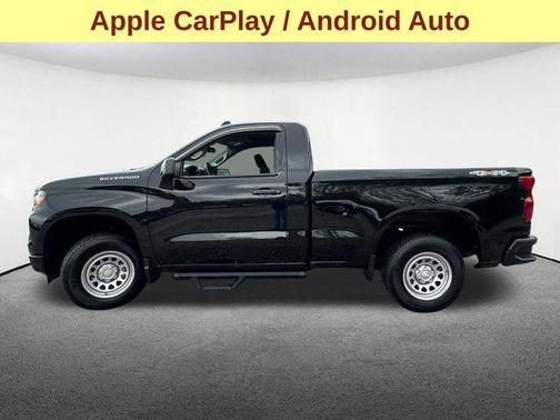 Black 2025 Chevrolet Silverado 1500 WT