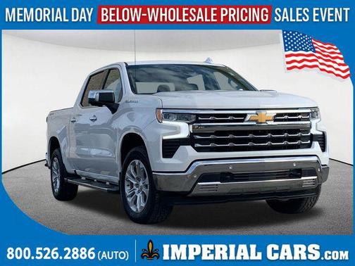 Summit White 2023 Chevrolet Silverado 1500 LTZ