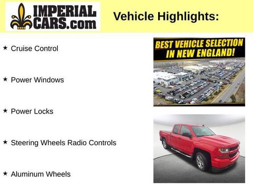 Red Hot 2018 Chevrolet Silverado 1500 Custom