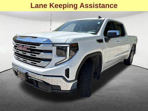 Summit White 2022 GMC Sierra 1500 SLE