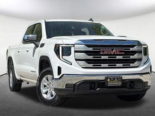 Summit White 2022 GMC Sierra 1500 SLE