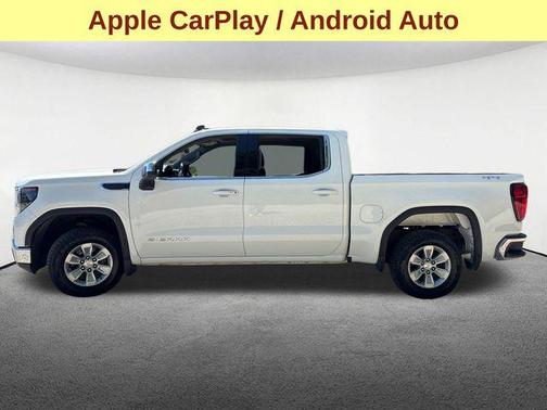 Summit White 2022 GMC Sierra 1500 SLE