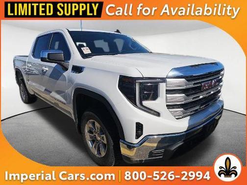 Summit White 2022 GMC Sierra 1500 SLE