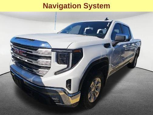 Summit White 2022 GMC Sierra 1500 SLE