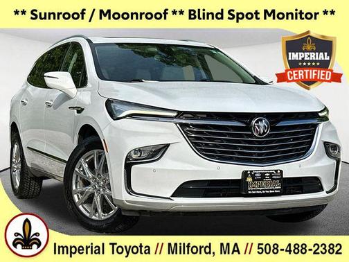Summit White 2023 Buick Enclave Essence AWD