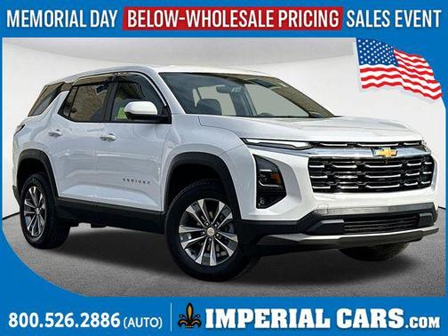 Summit White 2025 Chevrolet Equinox 1LT