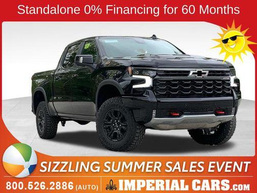 Black 2026 Chevrolet Silverado 1500 ZR2