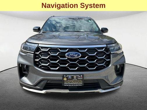 Carbonized Gray Metallic 2025 Ford Explorer Platinum