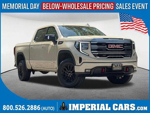 Desert Sand Metallic 2022 GMC Sierra 1500 AT4