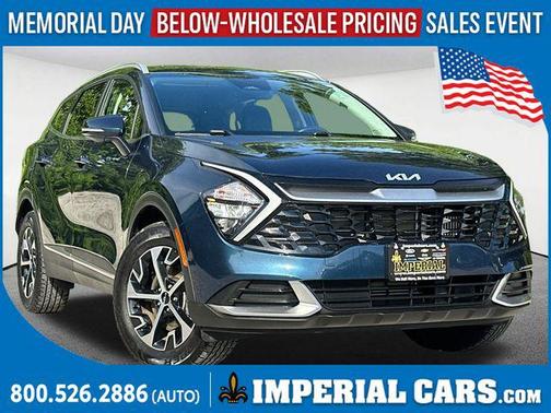 Vesta Blue 2023 Kia Sportage Hybrid EX