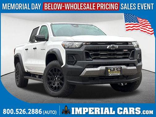 Summit White 2023 Chevrolet Colorado Trail Boss