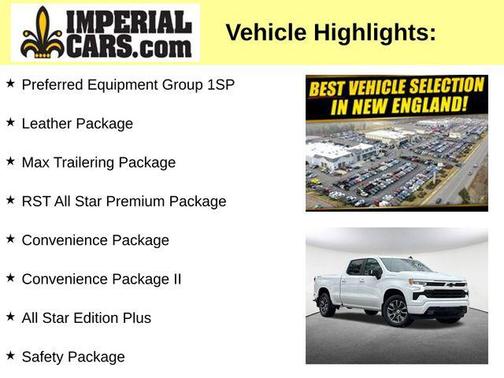Summit White 2024 Chevrolet Silverado 1500 RST
