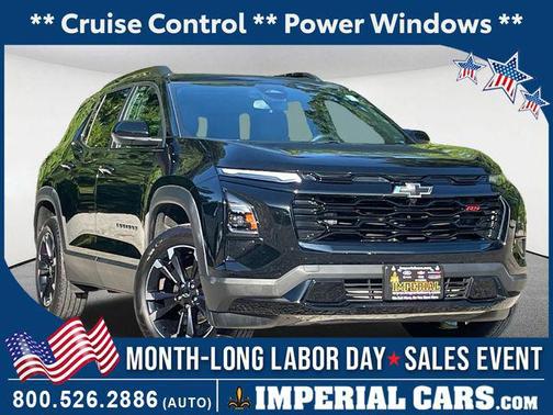 Mosaic Black Metallic 2026 Chevrolet Equinox AWD RS