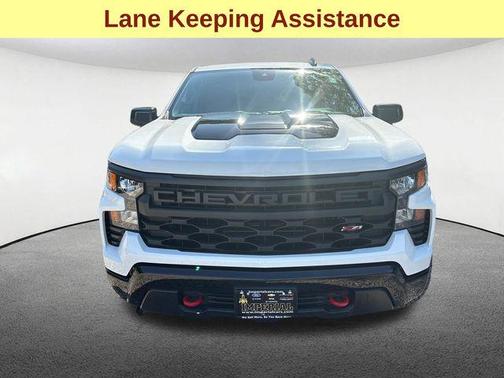 Summit White 2024 Chevrolet Silverado 1500 Custom Trail Boss