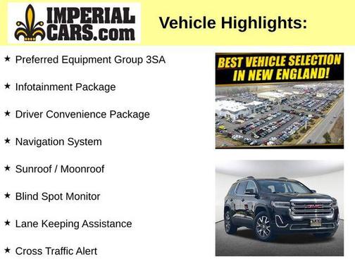 Ebony Twilight Metallic 2023 GMC Acadia AWD SLE
