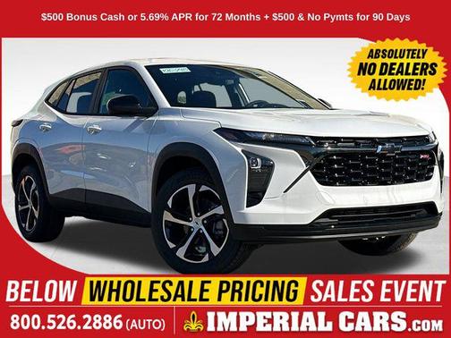 Summit White 2026 Chevrolet Trax FWD 1RS