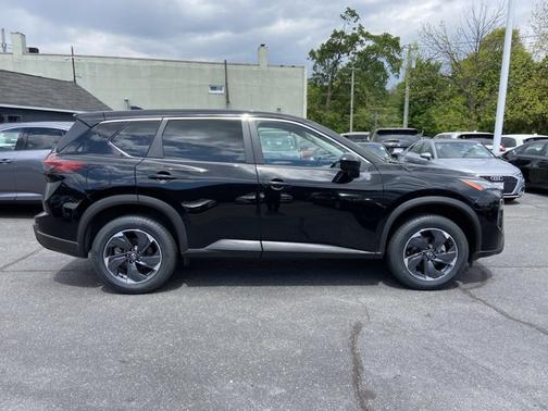 Black 2025 Nissan Rogue SV