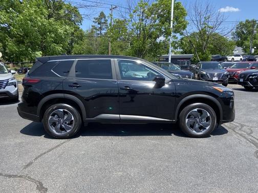 Black 2025 Nissan Rogue SV