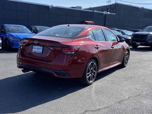 Scarlet Ember Tintcoat 2025 Nissan Sentra SR