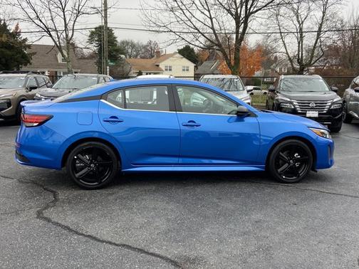 Electric Blue Metallic 2025 Nissan Sentra SR