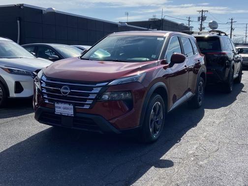 Scarlet Ember Tintcoat 2025 Nissan Rogue SV