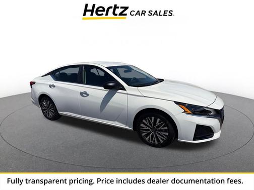 Glacier White 2025 Nissan Altima SV FWD