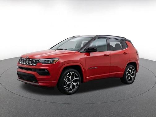 Red Hot Pearlcoat 2025 Jeep Compass Limited