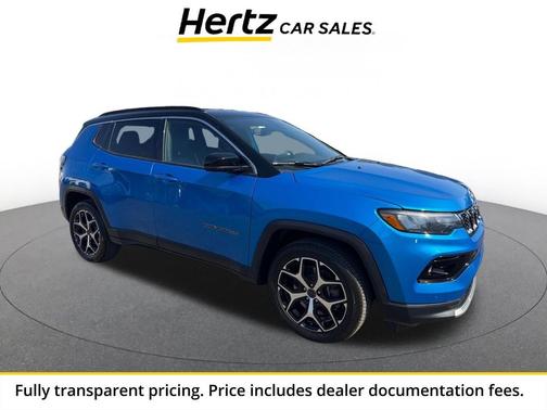 Hydro Blue Pearlcoat 2025 Jeep Compass Limited