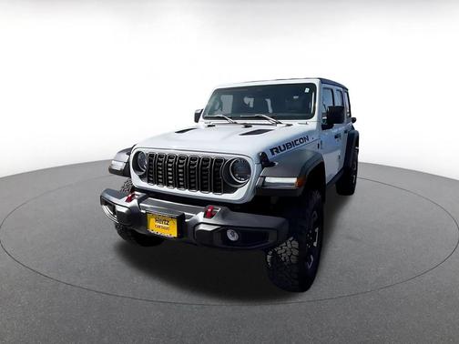 Bright White Clearcoat 2025 Jeep Wrangler Rubicon