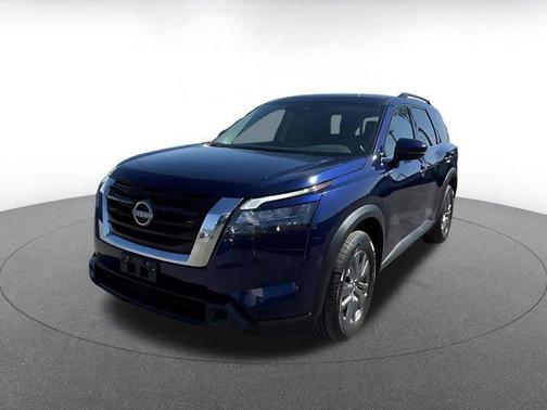 Deep Ocean Blue Pearl 2025 Nissan Pathfinder SV FWD