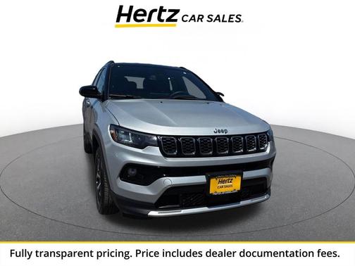 Silver Zynith Metallic Clearcoat 2025 Jeep Compass Limited