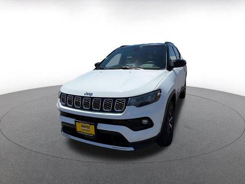 Bright White Clearcoat 2025 Jeep Compass Limited