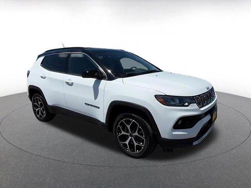 Bright White Clearcoat 2025 Jeep Compass Limited