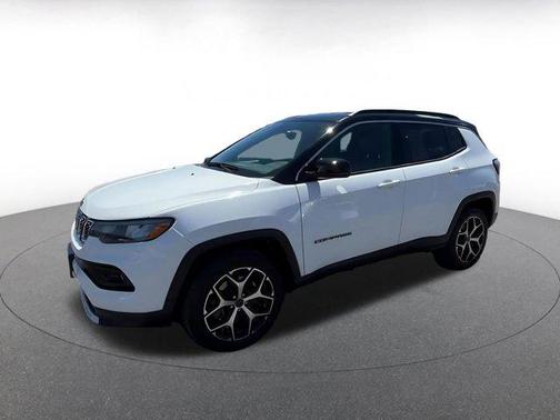 Bright White Clearcoat 2025 Jeep Compass Limited