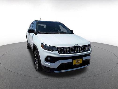 Bright White Clearcoat 2025 Jeep Compass Limited