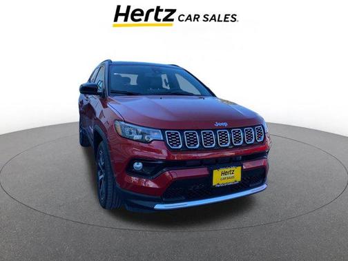Red Hot Pearlcoat 2025 Jeep Compass Limited