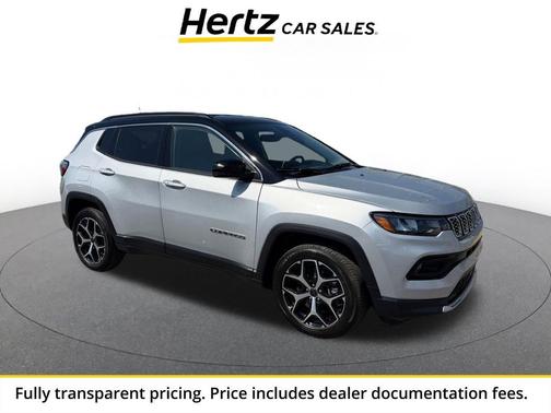 Silver Zynith Metallic Clearcoat 2025 Jeep Compass Limited