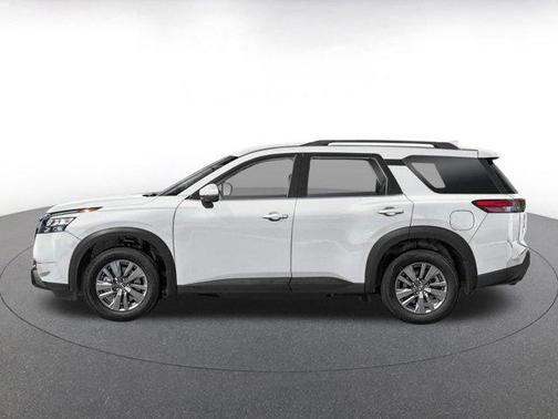 Glacier White 2025 Nissan Pathfinder SV FWD