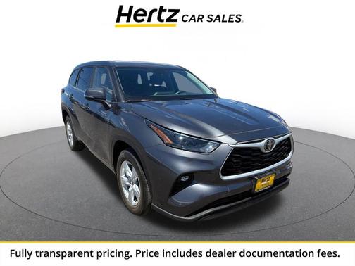 Magnetic Gray Metallic 2025 Toyota Highlander LE